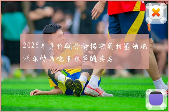 2025年身价飙升榜揭晓奥利塞领跑沃尔特马德卡尔紧随其后